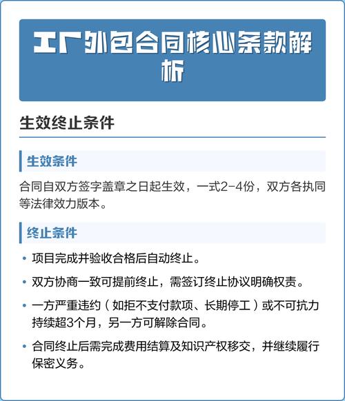 软件外包服务合同核心条款解析 从风险防范到合作共赢